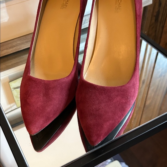 MICHAEL Michael Kors Burgundy Heels - Picture 2 of 10